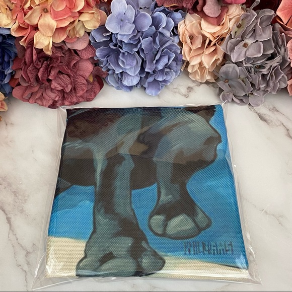 Eco-Friendly Goofy Black Lab Dog Folding Tote Bag - Picture 13 of 14